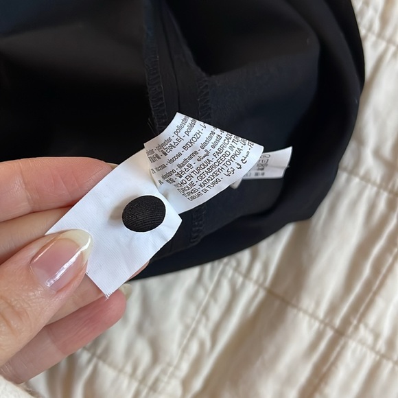 Black Zara Cut Out Side Dress NWT - Picture 5 of 7